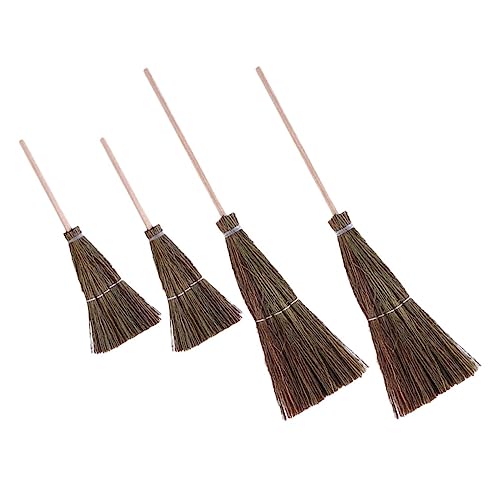VALICLUD 4 Stück Teiliges Mini Handgeflochtenes Besenset für Puppenhäuser Realistische Dekobesen für DIY Bastelprojekte und Fotorequisiten Miniaturgarten Ornamente VALICLUD 4 Stück Teiliges Mini Handgeflochtenes Besenset für Puppenhäuser Realistische Dekobesen für DIY Bastelprojekte und Fotorequisiten Miniaturgarten Ornamente von VALICLUD