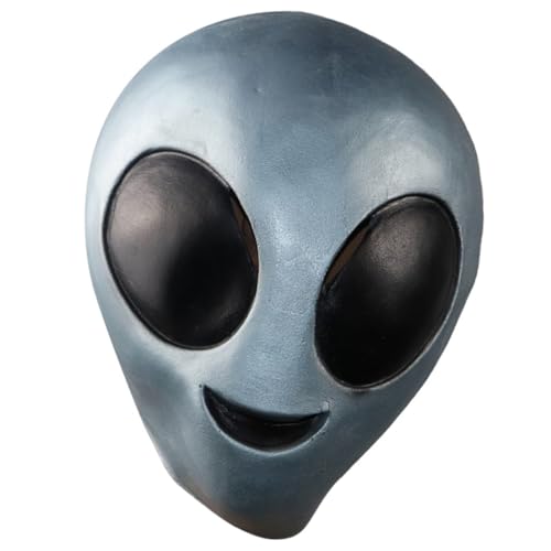 VALICLUD Außerirdische Maske für Halloween alien mask halloween costume Masquerade hallowen masks Schnauze realistische Alien-Masken Nase fremdes Gesicht außerirdische Maskenstütze Emulsion von VALICLUD