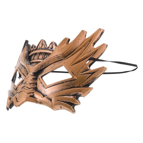 VALICLUD Bronze -Augenmaske Heimdekoration Piratenmaske Kinderdekoration britische Accessoires faschingsmaske damen Karnevalsmaske Damen Maskerade Masken Masken-Cosplay Plastik Brown von VALICLUD