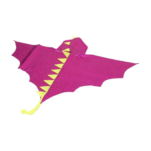 VALICLUD Dinosaurier-umhang Halloween Verkleiden Pinata Drachenumhang Kap Haube Cosplay-umhang Dinosaurierkostüm Maske Aufblasbares Kostüm Halloween-kostümumhang Mantel Kostüme Rosy Stoff von VALICLUD