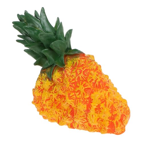 VALICLUD Fruchtmaske Maskerade-Party-Maske Obst-Halloween-Kostüm für Erwachsene Ananas-Gesichtsmaske Obstkostüm für Frauen Ananas-Stirnband Maskerade Maske Frauen Essen Hüte Emulsion Orange von VALICLUD