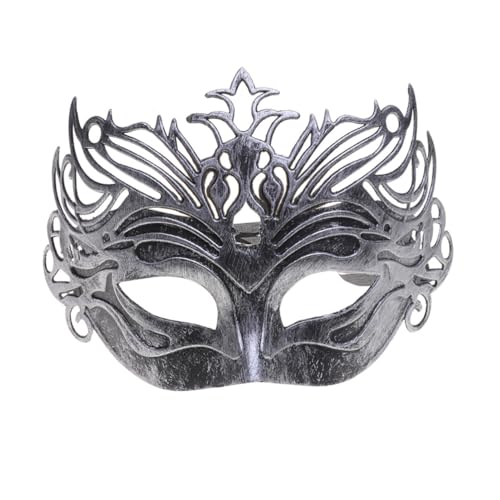 VALICLUD Goldene Retro-maskenmaske Aus Kunststoff Halbgesichts-design Party-dekorationsmaske für Herren für Halloween und Bälle von VALICLUD