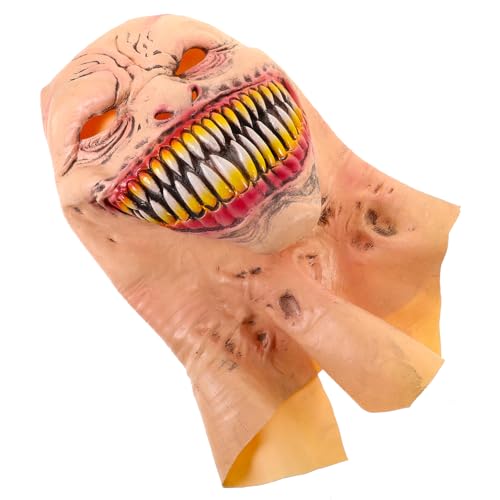 VALICLUD Halloween Gruseliger Horror Zombie Teufel Böse Maskerade Realistische Kopfbedeckung Für Halloween Party Cosplay Kostüm Requisiten von VALICLUD