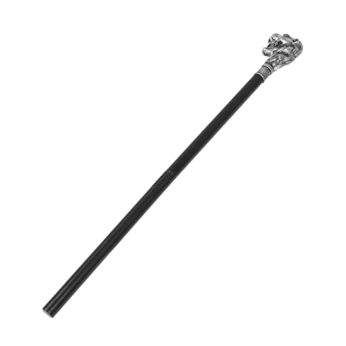 VALICLUD Halloween-Löwenkopf- Halloween gehstock Halloween Schlangenstock Löwenkopf Requisiten Perlen-Kit Cosplay Rohrstock Stütze Cosplay Zauberstab Requisit Plastik Silver VALICLUD Halloween-Löwenkopf- Halloween gehstock Halloween Schlangenstock Löwenkopf Requisiten Perlen-Kit Cosplay Rohrstock Stütze Cosplay Zauberstab Requisit Plastik Silver von VALICLUD