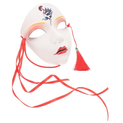 VALICLUD Hanfu-maske Maskerade Cosplay-partymaske Tiermaske Vollgesichtsmaske Tierkostüm-maske Ostern Gesichtsmaske Katzenmasken Fuchsmaske Requisitenmasken Für Halloween Opernmaske Plastik von VALICLUD