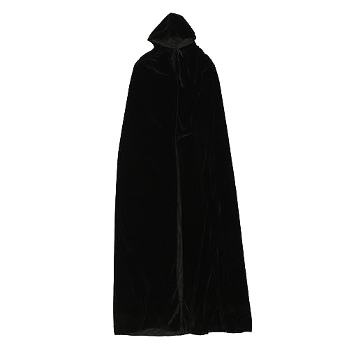 VALICLUD Hexen Halloween Cosplay Umhang Mit Kapuze Wiederverwendbarer Geister Umhang Für Kreative Kostüme Unisex Kapuzenumhang Für Halloween Partys Und Mittelalter Events Vielseitig von VALICLUD