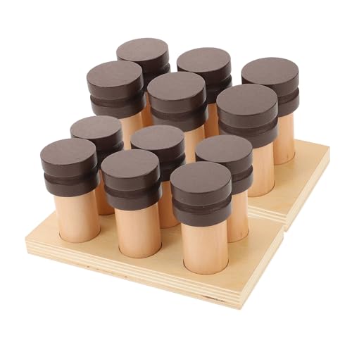 VALICLUD Montessori Holzspielzeug Lernspielzeug Geruchstraining aus Glattem Sicherem Holz Kleines Praktisches Trainingsspielzeug zur Sensorischen Entwicklung für Kleinkinder Ab Jahr VALICLUD Montessori Holzspielzeug Lernspielzeug Geruchstraining aus Glattem Sicherem Holz Kleines Praktisches Trainingsspielzeug zur Sensorischen Entwicklung für Kleinkinder Ab Jahr von VALICLUD