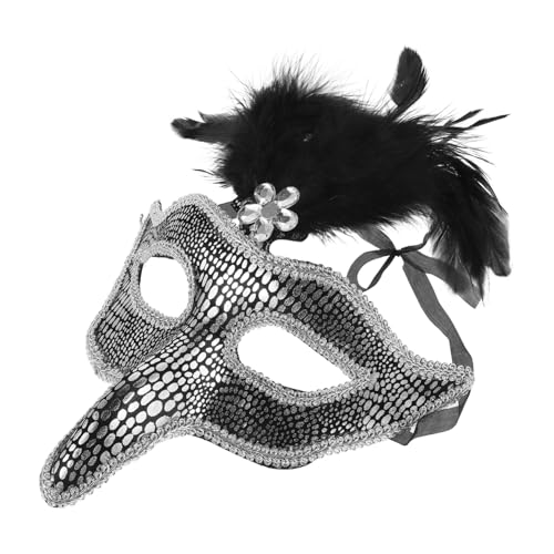 VALICLUD Eulenmaske Vogel Maskerade Maske Maskenmaske Gefiederte Halloween Halbmaske Adler von VALICLUD