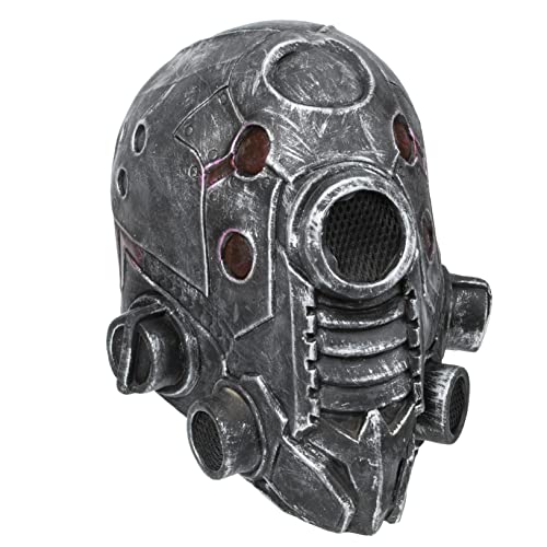 VALICLUD Punk Maske Aus Hochwertigem Material Für Halloween Und Karneval Unbemalte Maskerade Maske Idealer Kopfschmuck Für Steampunk Themenpartys Und Kostü Events von VALICLUD