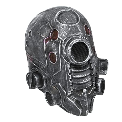 VALICLUD Punk Maske Helm Für Halloween Gruselige Steampunk Kopfbedeckung Für Maskerade Und Karneval Ideal Für Damen Und Herren Perfektes Accessoire Für Horror Partys Und Kostüme von VALICLUD