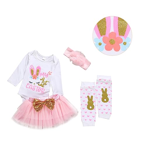 VALICLUD Set Party Kostüm Anzug Outfits Für Mädchen Ort Mädchen Kleidung Mädchen Kleidung Kleinkind Langarm Kleid Outfits Kleid Kleid Kleidung Für Rosa von VALICLUD