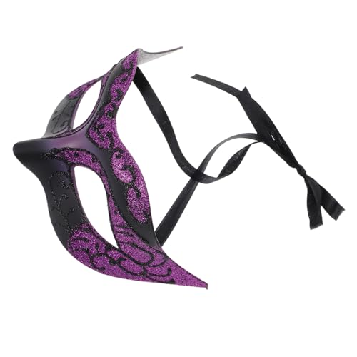 VALICLUD Venezianische Maskerade Halbgesichtsmaske aus Leichtem Kunststoff Dekorative Damen Maske für Karneval Ball Halloween Cosplay und Festliche Partys Bemalt VALICLUD Venezianische Maskerade Halbgesichtsmaske aus Leichtem Kunststoff Dekorative Damen Maske für Karneval Ball Halloween Cosplay und Festliche Partys Bemalt von VALICLUD