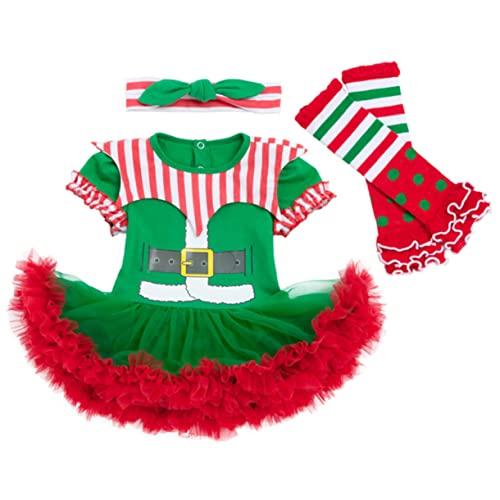 VALICLUD Weihnachtskleidung Set Für Babys 12 24 Monate Festliches Kostü Mit Shirt Und Hose Niedliches Design Für Die Feiertage Ideal Für Fotos Und Feste Unisex Kleinkind Outfit von VALICLUD