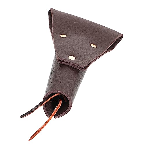 VALICLUD pädiprotect schutzzelt Kampf Combat säbel Reiter Ampullenöffner Gürtelholster mittelalterlicher Frosch Frosch-Cosplay Cosplay-Versorgung Schwertfrosch Cosplay Zubehör Brown von VALICLUD