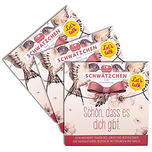 VALINA Schwätzchen/Schön, DASS es Dich gibt / 3er-Set von VALINA