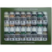 VALLEJO 770109 Farbset Alliierte Farben WWII, 16x17 ml von VALLEJO