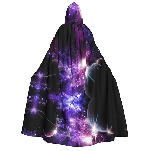 VANTUT Galaxy Sky Uni Kapuzenmantel für Erwachsene, leicht, für Halloween, Cosplay-Kostüme von VANTUT