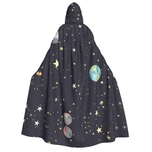 VANTUT Galaxy.. Uni Kapuzenmantel für Erwachsene, leicht, für Halloween, Cosplay-Kostüme von VANTUT