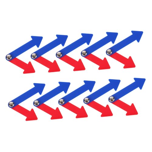 VANZACK 10 Sätze Teiliges Kunststoff Uhrzeiger Lernuhrzeiger für Zeitablesen Uhrzeiger Lehrmaterial für Schule Zuhause DIY Basteln VANZACK 10 Sätze Teiliges Kunststoff Uhrzeiger Lernuhrzeiger für Zeitablesen Uhrzeiger Lehrmaterial für Schule Zuhause DIY Basteln von VANZACK