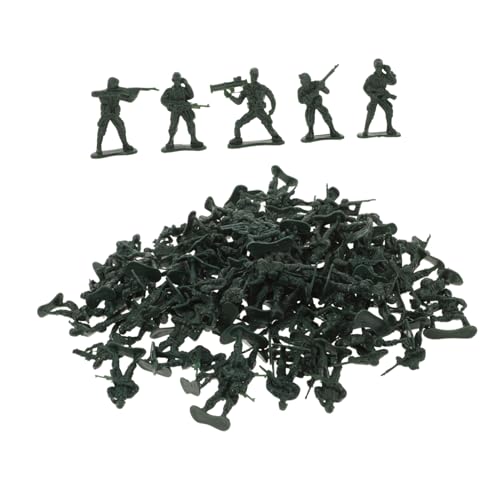 VANZACK 100 Stück Mini Soldaten Figuren Realistische Militärmodelle aus Kunststoff Detailreiche Miniatur Soldat Spielzeugfiguren für Sandtisch Dekoration und Rollenspiele Grüne Armee VANZACK 100 Stück Mini Soldaten Figuren Realistische Militärmodelle aus Kunststoff Detailreiche Miniatur Soldat Spielzeugfiguren für Sandtisch Dekoration und Rollenspiele Grüne Armee von VANZACK