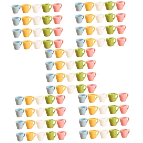 VANZACK 100 Stück Teiliges Miniatur Resin Wasserbecher Realistische Miniatur Tassen für Puppenhaus Dekoration Kreatives DIY Zubehör Fünf Farben Je Detailreiche Handwerkskunst VANZACK 100 Stück Teiliges Miniatur Resin Wasserbecher Realistische Miniatur Tassen für Puppenhaus Dekoration Kreatives DIY Zubehör Fünf Farben Je Detailreiche Handwerkskunst von VANZACK