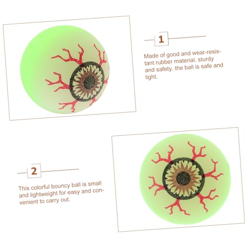 VANZACK 12 Stück Leuchtende Elastische Springbälle Runde Weihnachtsparty Giveaways Widerstandsfähige Spielzeugbälle mit Glühender Oberfläche für Karneval und Festdekoration Verschiedene VANZACK 12 Stück Leuchtende Elastische Springbälle Runde Weihnachtsparty Giveaways Widerstandsfähige Spielzeugbälle mit Glühender Oberfläche für Karneval und Festdekoration Verschiedene von VANZACK