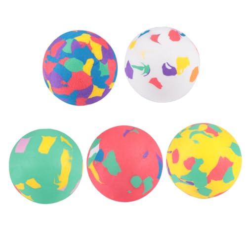 VANZACK 12 Stück Teiliges Bunte Solide Sprungbälle aus Weichem Eva Elastische Hüpfbälle für Spielerisches Lernspielzeug zur Farbenerkennung und Freizeitspaß VANZACK 12 Stück Teiliges Bunte Solide Sprungbälle aus Weichem Eva Elastische Hüpfbälle für Spielerisches Lernspielzeug zur Farbenerkennung und Freizeitspaß von VANZACK