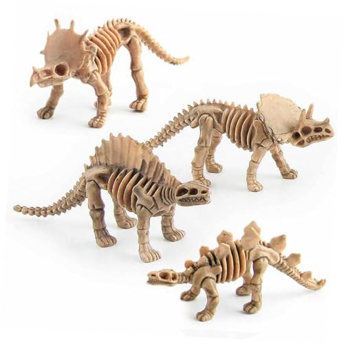 VANZACK 12 Stück Teiliges Mini Dinosaurier Modell Detailgetreue Skelett Figuren aus Robustem Material Pädagogisches Dinosaurier für Dekorative Fossilien Ornamente für Zuhause Büro und VANZACK 12 Stück Teiliges Mini Dinosaurier Modell Detailgetreue Skelett Figuren aus Robustem Material Pädagogisches Dinosaurier für Dekorative Fossilien Ornamente für Zuhause Büro und von VANZACK