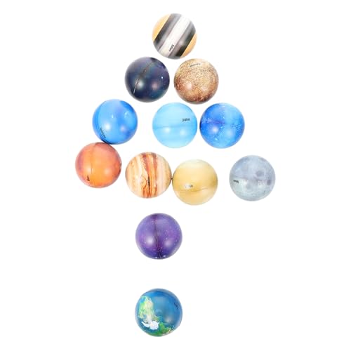 VANZACK 12 Stück Teiliges Planeten Squeeze Ball Weiche Stress Hüpfbälle mit Planetendesign Pädagogisches Kinderspielzeug zur Frühförderung und Stressabbau für unterstützung VANZACK 12 Stück Teiliges Planeten Squeeze Ball Weiche Stress Hüpfbälle mit Planetendesign Pädagogisches Kinderspielzeug zur Frühförderung und Stressabbau für unterstützung von VANZACK