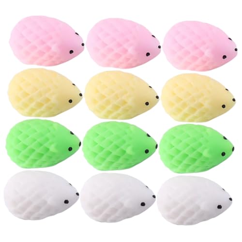 VANZACK 12 Stück Teiliges Quetschspielzeug Igelform aus Weichem Flexiblem Material Igel Squeeze Toys zur Stressreduktion für Erwachsene als Party mitgebsel und Antistressspielzeug VANZACK 12 Stück Teiliges Quetschspielzeug Igelform aus Weichem Flexiblem Material Igel Squeeze Toys zur Stressreduktion für Erwachsene als Party mitgebsel und Antistressspielzeug von VANZACK
