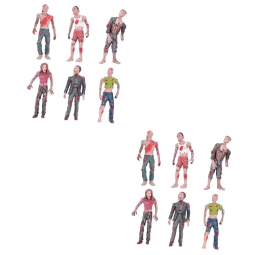 VANZACK 12 Stück Zombie Modell Zombie Miniaturen Geburtstagsfiguren Für Jungen Für Den Innenbereich Gruselige Walking Dead Puppen VANZACK 12 Stück Zombie Modell Zombie Miniaturen Geburtstagsfiguren Für Jungen Für Den Innenbereich Gruselige Walking Dead Puppen von VANZACK