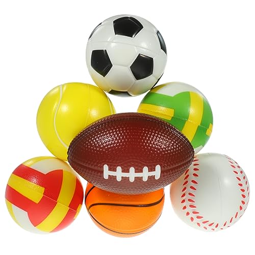 VANZACK 12St Hüpfball aus Schaumstoff kinderball stressabbau Stress Balls Party Decoration Tischspielzeug Stretchbälle weiche Schaumstoffkugeln Schaumkugel Hüpfballspielzeug von VANZACK