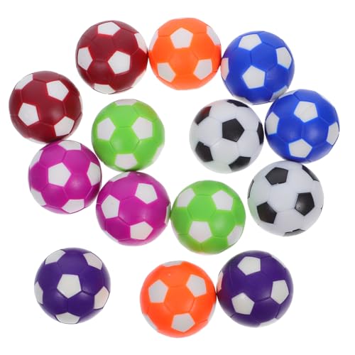VANZACK 14 Stück Teiliges Bunte Tischfußball Ersatzbälle für Mini Kickerbälle Farbenfroh Langlebig und Offiziell für Tischfußballspiel Zubehör für Indoor Familienaktivitäten VANZACK 14 Stück Teiliges Bunte Tischfußball Ersatzbälle für Mini Kickerbälle Farbenfroh Langlebig und Offiziell für Tischfußballspiel Zubehör für Indoor Familienaktivitäten von VANZACK