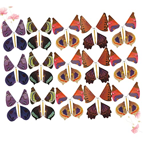 VANZACK 15 Stück Teiliges Fliegendes Metall Schmetterlingsspielzeug für Bunte Requisiten Lustiges Partygeschenk Überraschendes Flugspielzeug für Geburtstage und Weihnachten VANZACK 15 Stück Teiliges Fliegendes Metall Schmetterlingsspielzeug für Bunte Requisiten Lustiges Partygeschenk Überraschendes Flugspielzeug für Geburtstage und Weihnachten von VANZACK