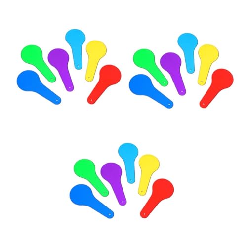 VANZACK 18 Stck. Teiliges Farbige Lernpaddel für Glatte Kanten Transparente Farbfilterplatten für Optische Experimente Pädagogisches Unterrichtsmaterial für Wissenschaft und Farberkennung VANZACK 18 Stck. Teiliges Farbige Lernpaddel für Glatte Kanten Transparente Farbfilterplatten für Optische Experimente Pädagogisches Unterrichtsmaterial für Wissenschaft und Farberkennung von VANZACK