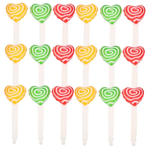 VANZACK 18 Stück Teiliges Transparente Candy Lollipop Ballons mit Herzform Aufblasbare Partydekoration für Geburtstagsfeiern Indoor Outdoor Events Festliche Foto-requisiten für Fröhliche VANZACK 18 Stück Teiliges Transparente Candy Lollipop Ballons mit Herzform Aufblasbare Partydekoration für Geburtstagsfeiern Indoor Outdoor Events Festliche Foto-requisiten für Fröhliche von VANZACK