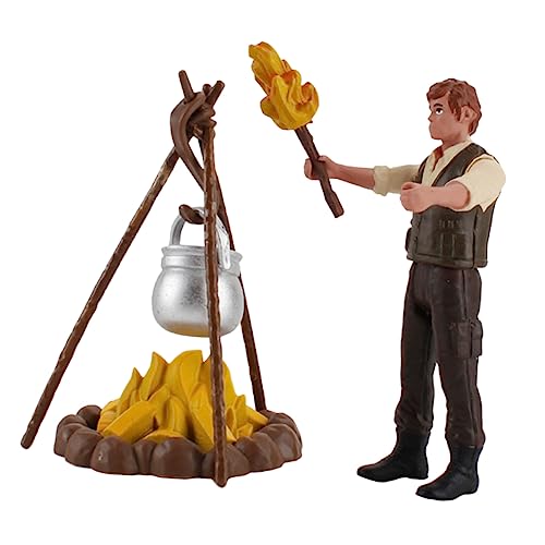 VANZACK Miniatur Camping Satz für Puppenhaus Pädagogisches Spielzeug mit Taschenlampe und Dekoration für Kinder Szenenmodell für Picknick und Camping VANZACK Miniatur Camping Satz für Puppenhaus Pädagogisches Spielzeug mit Taschenlampe und Dekoration für Kinder Szenenmodell für Picknick und Camping von VANZACK