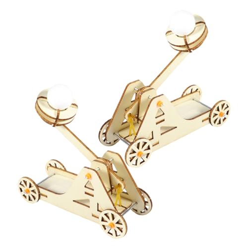 VANZACK 2 Sätze Holz Schleuder Bausatz aus Natürlichem Holz Tragbares DIY Trebuchet Modell Stem Lernspielzeug für Interaktives Physik Experiment Edukatives Bastelset für Bastler und VANZACK 2 Sätze Holz Schleuder Bausatz aus Natürlichem Holz Tragbares DIY Trebuchet Modell Stem Lernspielzeug für Interaktives Physik Experiment Edukatives Bastelset für Bastler und von VANZACK