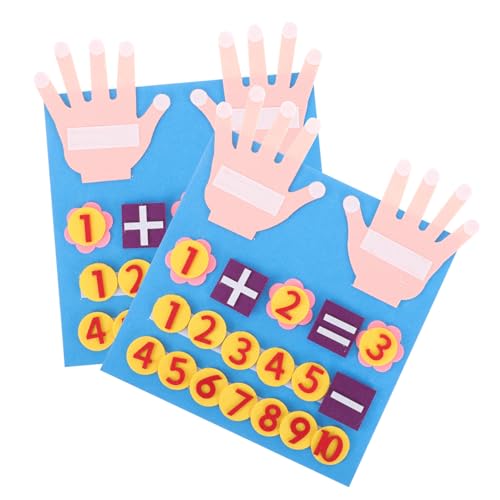 VANZACK 2 Sätze Junge Mädchen Mathe Lernspielzeug Filz Zahlen Addition und Subtraktion Handspielzeug Frühpädagogisches Zähl Rechenspiel für Ab Jahren VANZACK 2 Sätze Junge Mädchen Mathe Lernspielzeug Filz Zahlen Addition und Subtraktion Handspielzeug Frühpädagogisches Zähl Rechenspiel für Ab Jahren von VANZACK