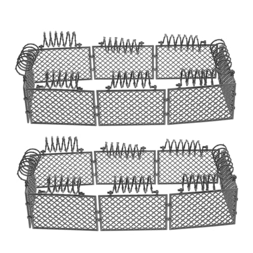 VANZACK 2 Sätze Kleiner Kunststoffspielzeug Zaun für Bauernhoftiere Robustes Abs Material Vielseitig Montierbar DIY Sicherheitszaun für Kreative BAU Szenen und Sammler VANZACK 2 Sätze Kleiner Kunststoffspielzeug Zaun für Bauernhoftiere Robustes Abs Material Vielseitig Montierbar DIY Sicherheitszaun für Kreative BAU Szenen und Sammler von VANZACK