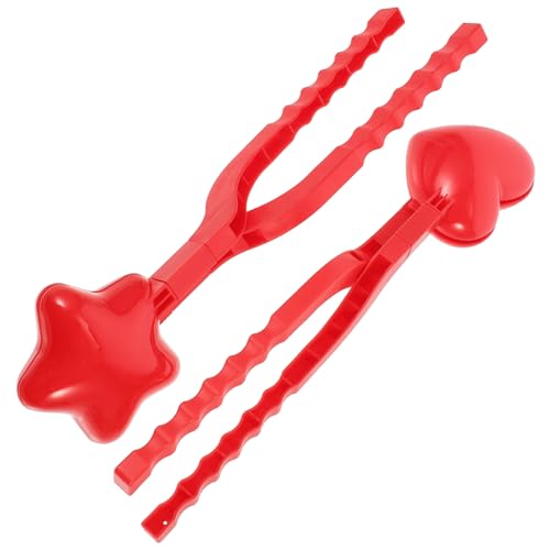 VANZACK 2 Satz Teiliges Schneeballspielzeug aus Kunststoff Lustige Schneeballformer für Outdoor Schneeballzange mit Verschiedenen Formen Schnell und Einfach Spielspaß im Schnee VANZACK 2 Satz Teiliges Schneeballspielzeug aus Kunststoff Lustige Schneeballformer für Outdoor Schneeballzange mit Verschiedenen Formen Schnell und Einfach Spielspaß im Schnee von VANZACK