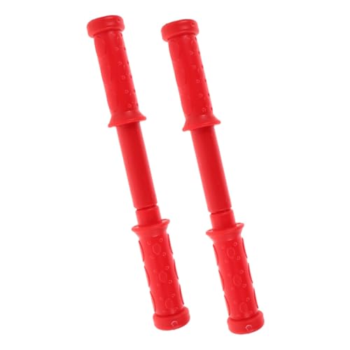VANZACK 2 Stück Ergonomische Einsetzbare Kunststoff-Griffe mit Gewinde Schaukelpferde rutschfeste Kindgerechte Haltegriffe Einfache Montage Langlebig und Hygienisch Rot VANZACK 2 Stück Ergonomische Einsetzbare Kunststoff-Griffe mit Gewinde Schaukelpferde rutschfeste Kindgerechte Haltegriffe Einfache Montage Langlebig und Hygienisch Rot von VANZACK