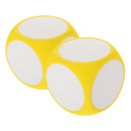 VANZACK 2 Stück Große Leere Schaumstoffwürfel Beschreibbare Wiederverwendbare Lernspielwürfel für Brettspiele Kreative DIY Spiele Sicherer Leichter Würfelblock für Schule und Familie VANZACK 2 Stück Große Leere Schaumstoffwürfel Beschreibbare Wiederverwendbare Lernspielwürfel für Brettspiele Kreative DIY Spiele Sicherer Leichter Würfelblock für Schule und Familie von VANZACK