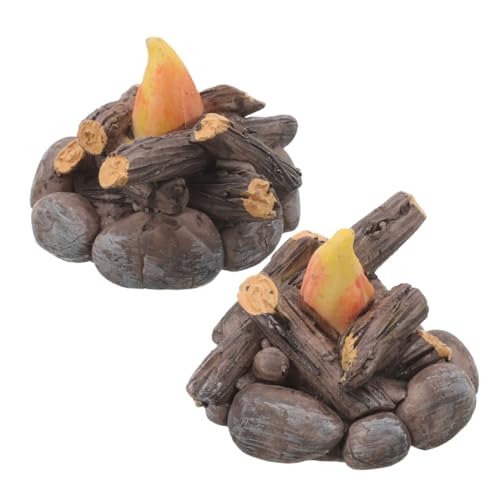 VANZACK 2 Stück Puppenhaus Mini Lagerfeuer Heimdekoration Camping Partygeschenke Miniatur Puppenhaus Lagerfeuer Miniatur Feuerstelle Zum Basteln VANZACK 2 Stück Puppenhaus Mini Lagerfeuer Heimdekoration Camping Partygeschenke Miniatur Puppenhaus Lagerfeuer Miniatur Feuerstelle Zum Basteln von VANZACK