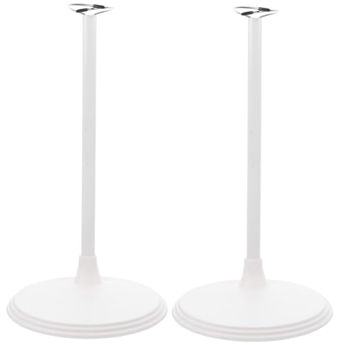VANZACK 2 Stück Puppenständer Weiß aus Edelstahl und Stabile Halterung mit Runder Basis für Puppen Figuren und Handarbeitsmodelle Robust und rutschfest für Zuhause und Shop VANZACK 2 Stück Puppenständer Weiß aus Edelstahl und Stabile Halterung mit Runder Basis für Puppen Figuren und Handarbeitsmodelle Robust und rutschfest für Zuhause und Shop von VANZACK