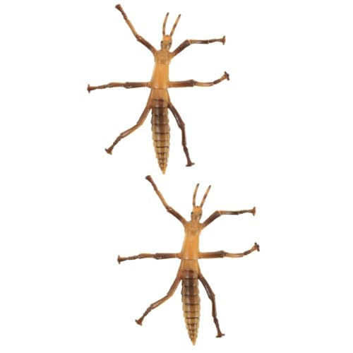 VANZACK 2 Stück Realistisches Kunststoff Lernspielzeug Biegeinsekten Modell für Pädagogisches Rollenspiel Detailgetreues Wildtier Nachbildung Robustes Lernspielzeug für Frühe Bildung und VANZACK 2 Stück Realistisches Kunststoff Lernspielzeug Biegeinsekten Modell für Pädagogisches Rollenspiel Detailgetreues Wildtier Nachbildung Robustes Lernspielzeug für Frühe Bildung und von VANZACK