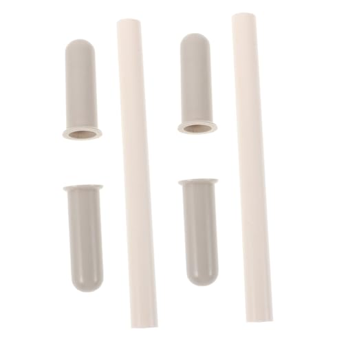 VANZACK 2 Stück Schaukelpferd Griffe Kunststoff Gewindehandgriff rutschfeste Ersatzteile für Holzpferd Zubehör Passend Robust und Sicher Weiß VANZACK 2 Stück Schaukelpferd Griffe Kunststoff Gewindehandgriff rutschfeste Ersatzteile für Holzpferd Zubehör Passend Robust und Sicher Weiß von VANZACK