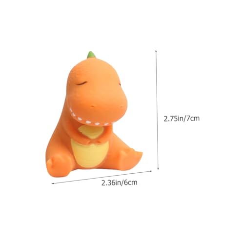 VANZACK 2 Stück Teiliges Dinosaurier Stressball Dehnbares und Quetschbares Zappelspielzeug für Beruhigendes zur Druckentlastung Bunte Cartoon Figuren für Partyspaß und Zufällige Farbe VANZACK 2 Stück Teiliges Dinosaurier Stressball Dehnbares und Quetschbares Zappelspielzeug für Beruhigendes zur Druckentlastung Bunte Cartoon Figuren für Partyspaß und Zufällige Farbe von VANZACK