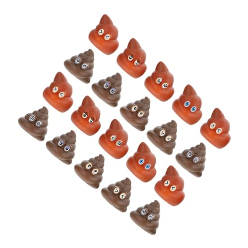 VANZACK 20 Stück Teiliges Poop Realistische Imitation Lustige Stressabbau und Trickspielzeuge für Erwachsene für Partys und Überraschungen VANZACK 20 Stück Teiliges Poop Realistische Imitation Lustige Stressabbau und Trickspielzeuge für Erwachsene für Partys und Überraschungen von VANZACK