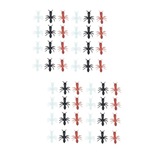 VANZACK 200 Stck. Halloween Simulation Ameisen Kunststoff Dekorative Realistische Fake Ameisen für Party Halloween Prank Streiche Mixfarben VANZACK 200 Stck. Halloween Simulation Ameisen Kunststoff Dekorative Realistische Fake Ameisen für Party Halloween Prank Streiche Mixfarben von VANZACK